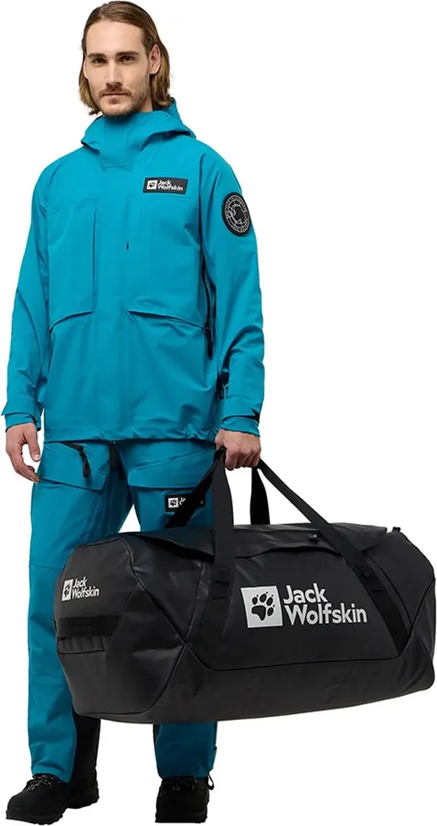 Jack Wolfskin Expdn Duffle 100L - Black - afbeelding 5 van 6