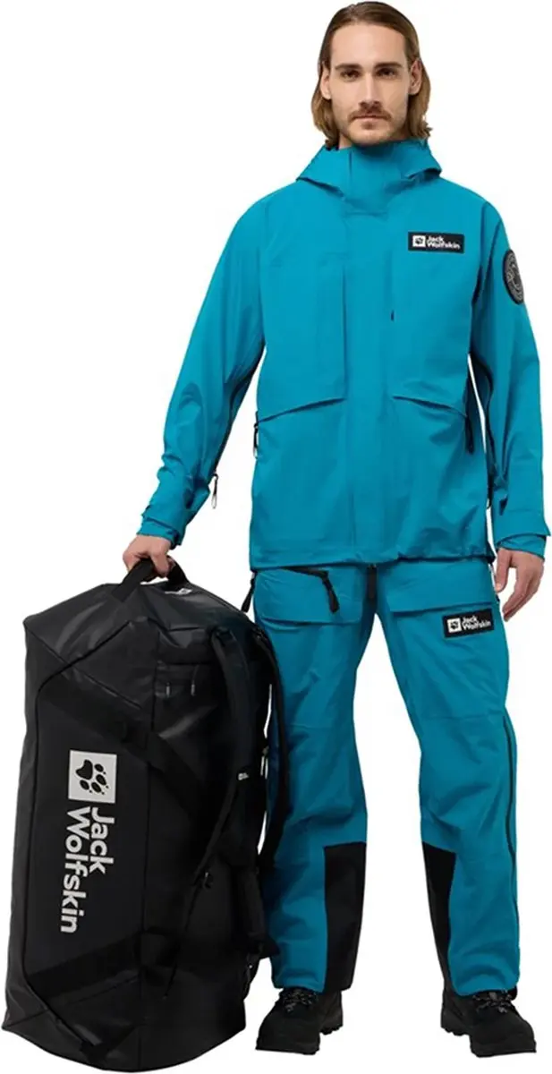 Jack Wolfskin Expdn Duffle 100L - Black - afbeelding 6 van 6