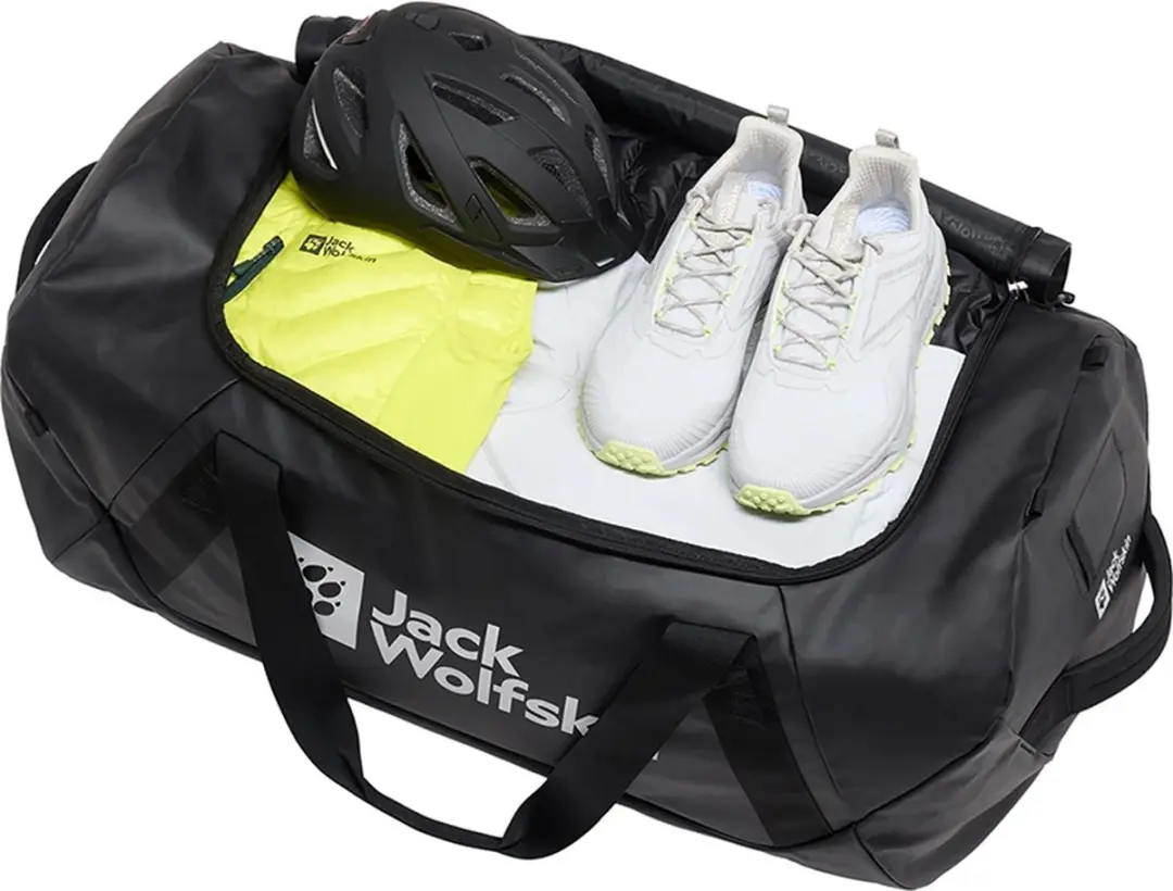 Jack Wolfskin Expdn Duffle 100L - Black - afbeelding 3 van 6