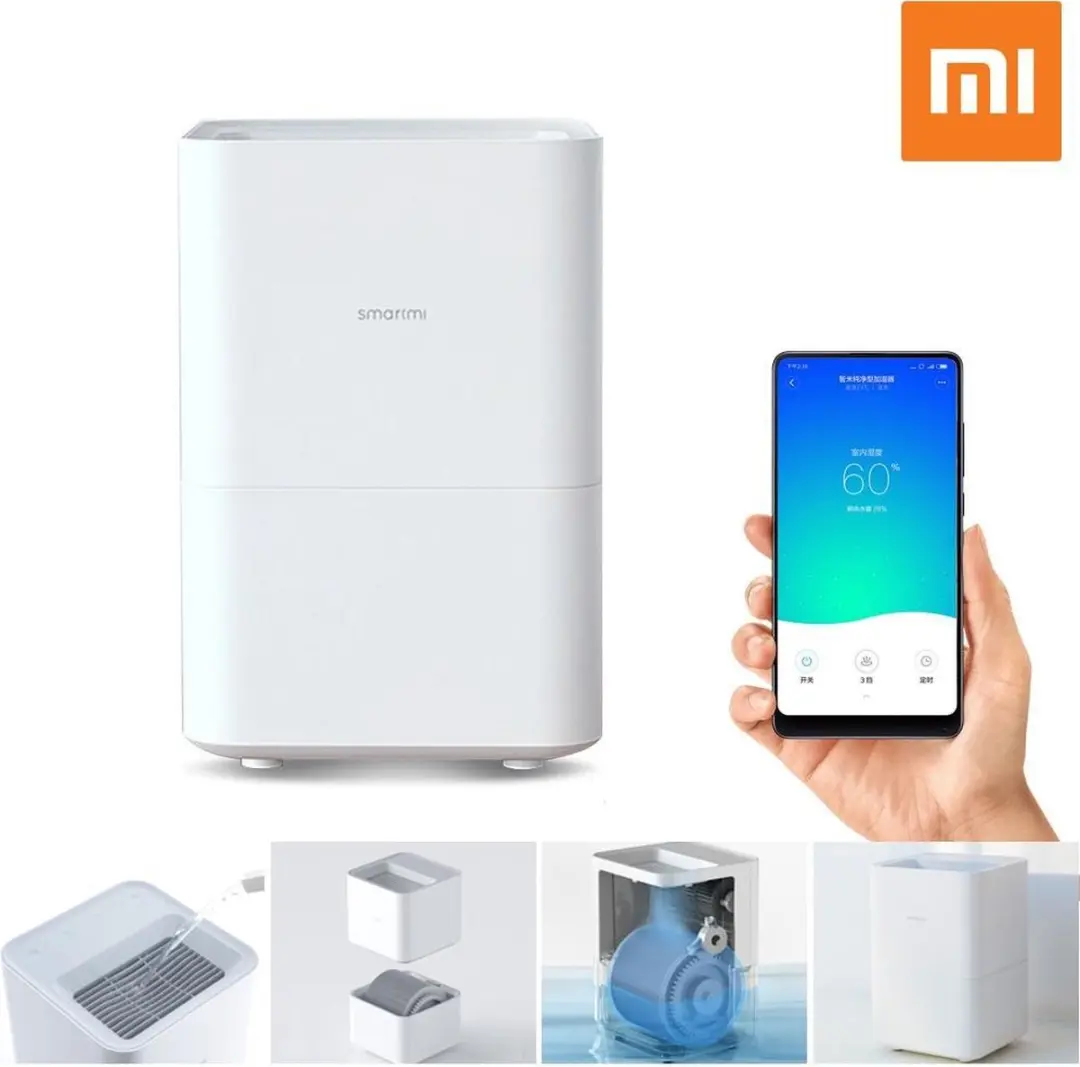 Xiaomi Smartmi evaporative air humidifier (Luchtbevochtiger) with 4L capacity su
