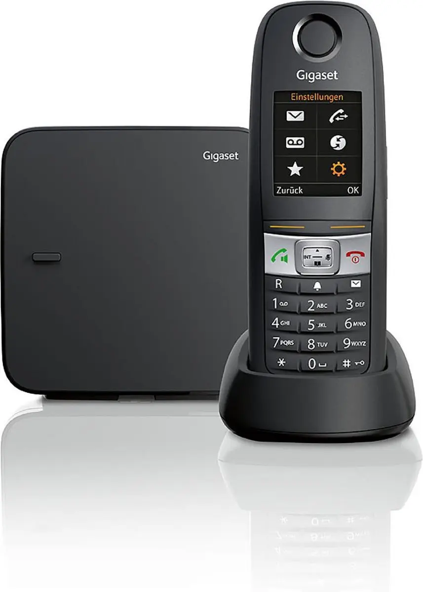 Gigaset E630A GO DECT Telefoon - Antwoordapparaat - Zwart - afbeelding 5 van 6