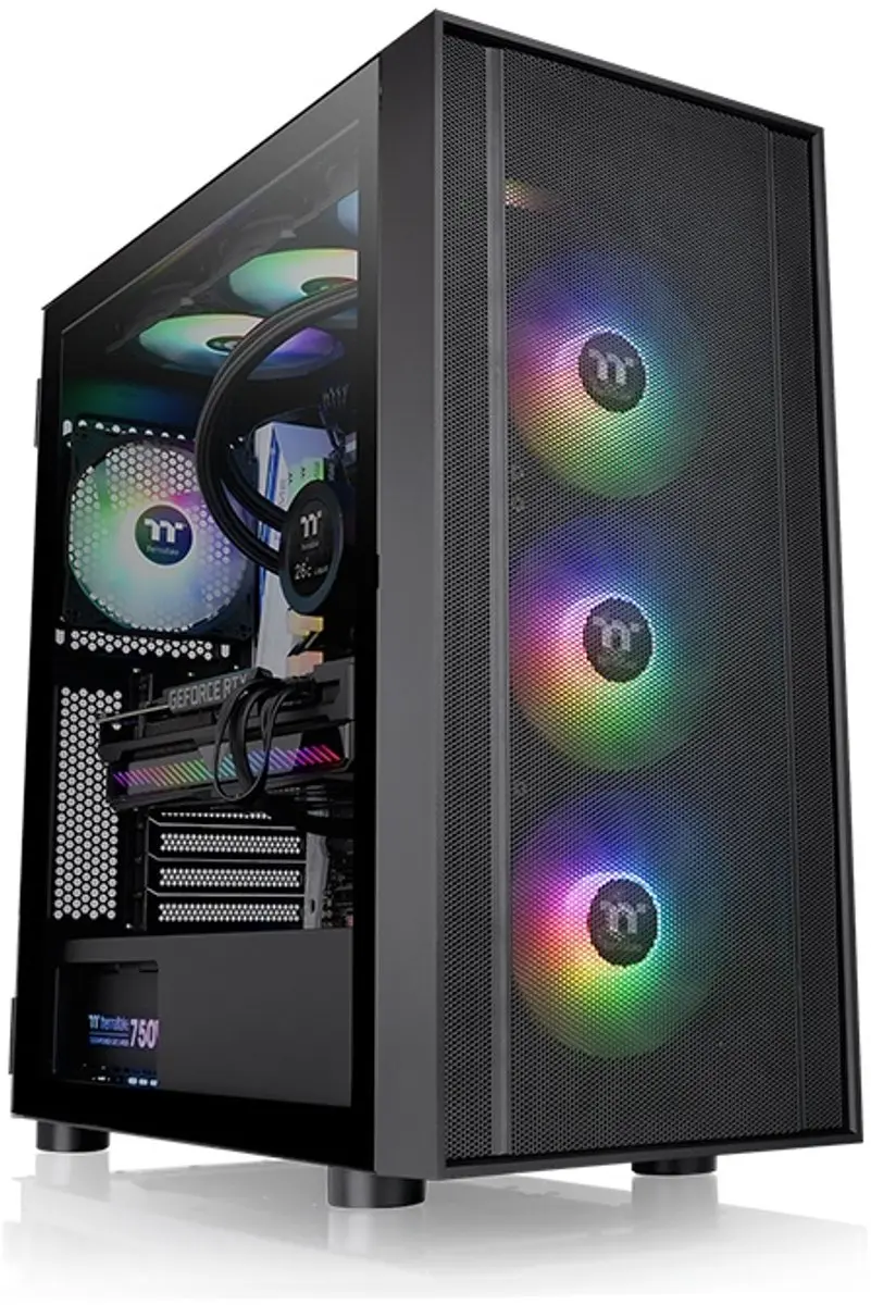 Thermaltake H570 TG ARGB Midi Tower Zwart