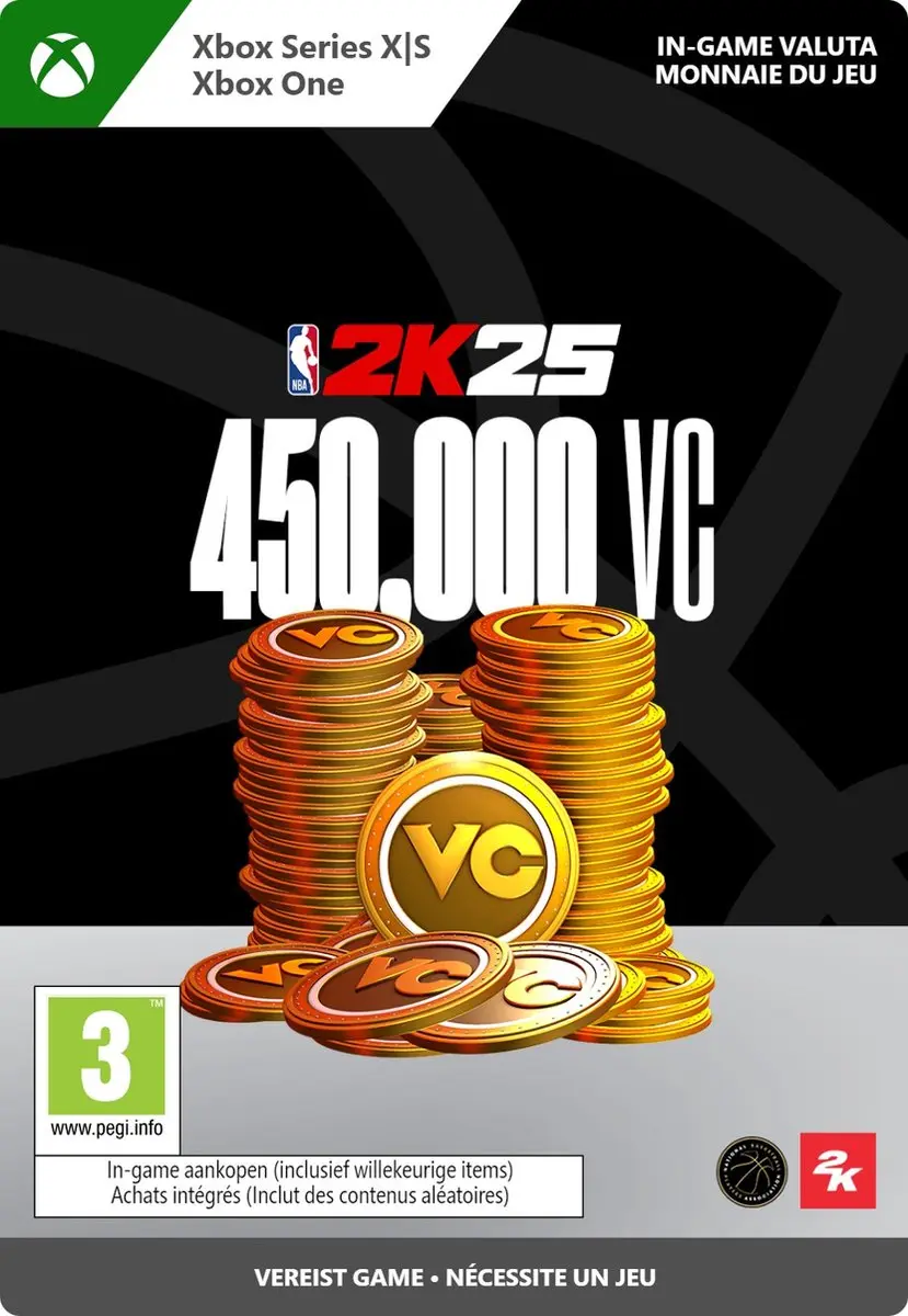 Bethesda NBA 2K25 450.000 VC Tegoed