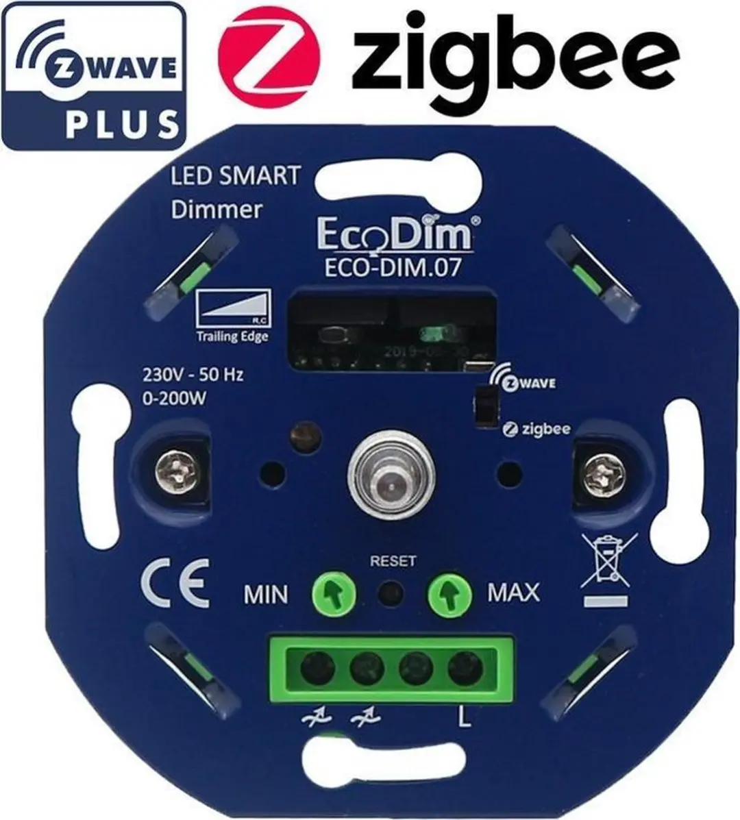 EcoDim Smart LED Dimmer Zigbee / Z-Wave