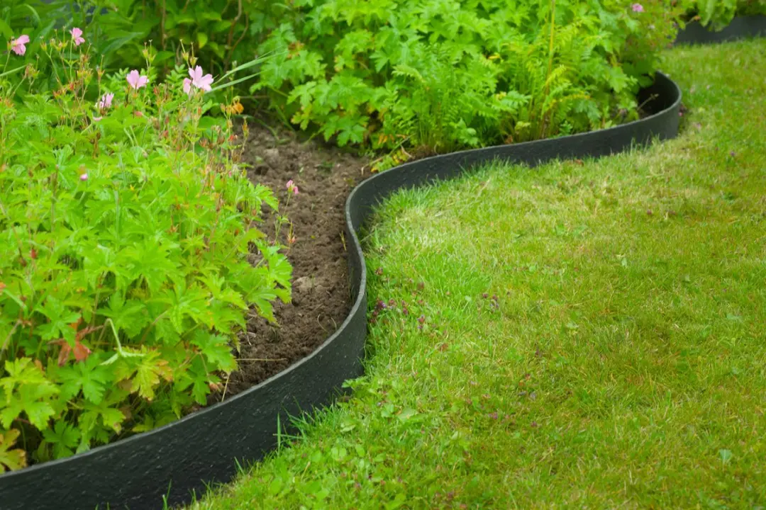 Nature Borderrand op rol 12cm x 24m - 5mm - Zwart - afbeelding 3 van 5