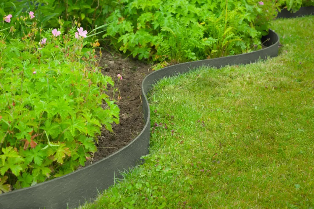 Nature Borderrand Grijs 12cm x 24m - 5mm dik - afbeelding 3 van 5