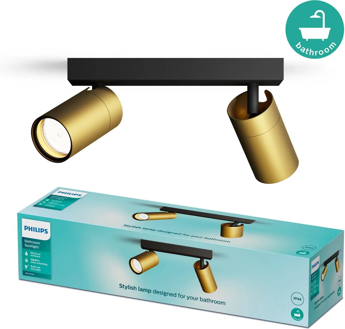 Philips Idris Spot Plafondspot 2x5W