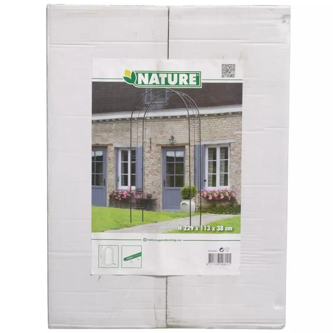 Nature Rozenboog - H229x113x38cm - Zwart - afbeelding 6 van 6