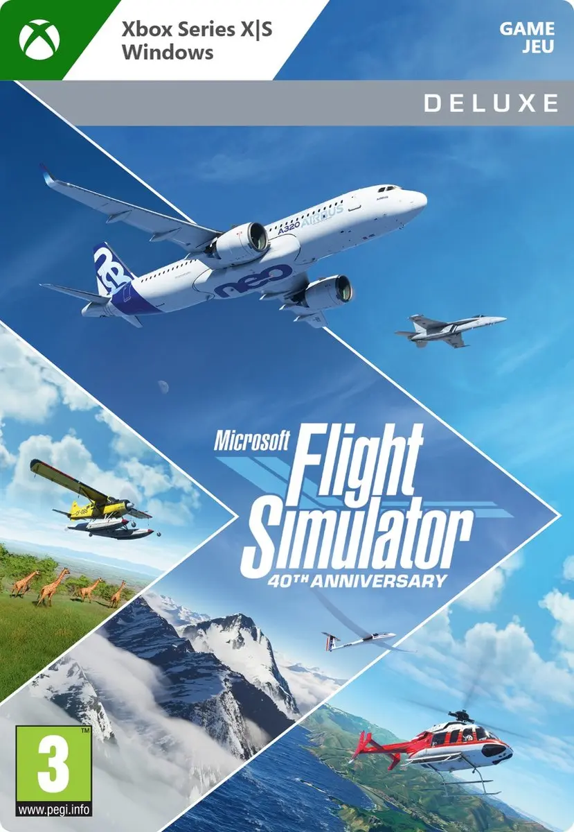 Xbox Microsoft Flight Simulator 40th Anniversary Deluxe - Xbox Series X|S & Windows
