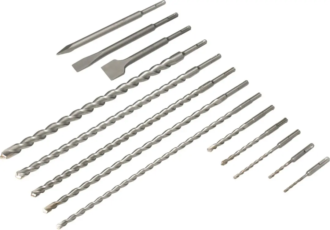 DeWalt SDSPlusset 13-Delige SDS-Plus Beitelset in Casette