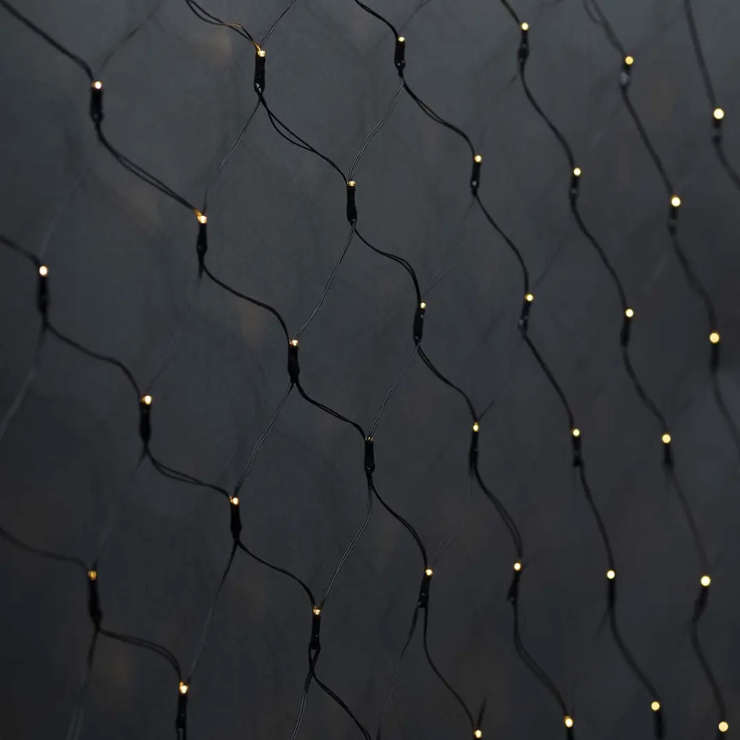 Nedis SmartLife Kerstverlichting Net 280 LED 3m - Warm Wit - afbeelding 2 van 6