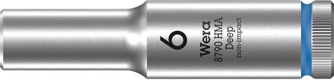 Wera 05004503001 Hand- en Machinedop 1/4" 6x9,2x50mm