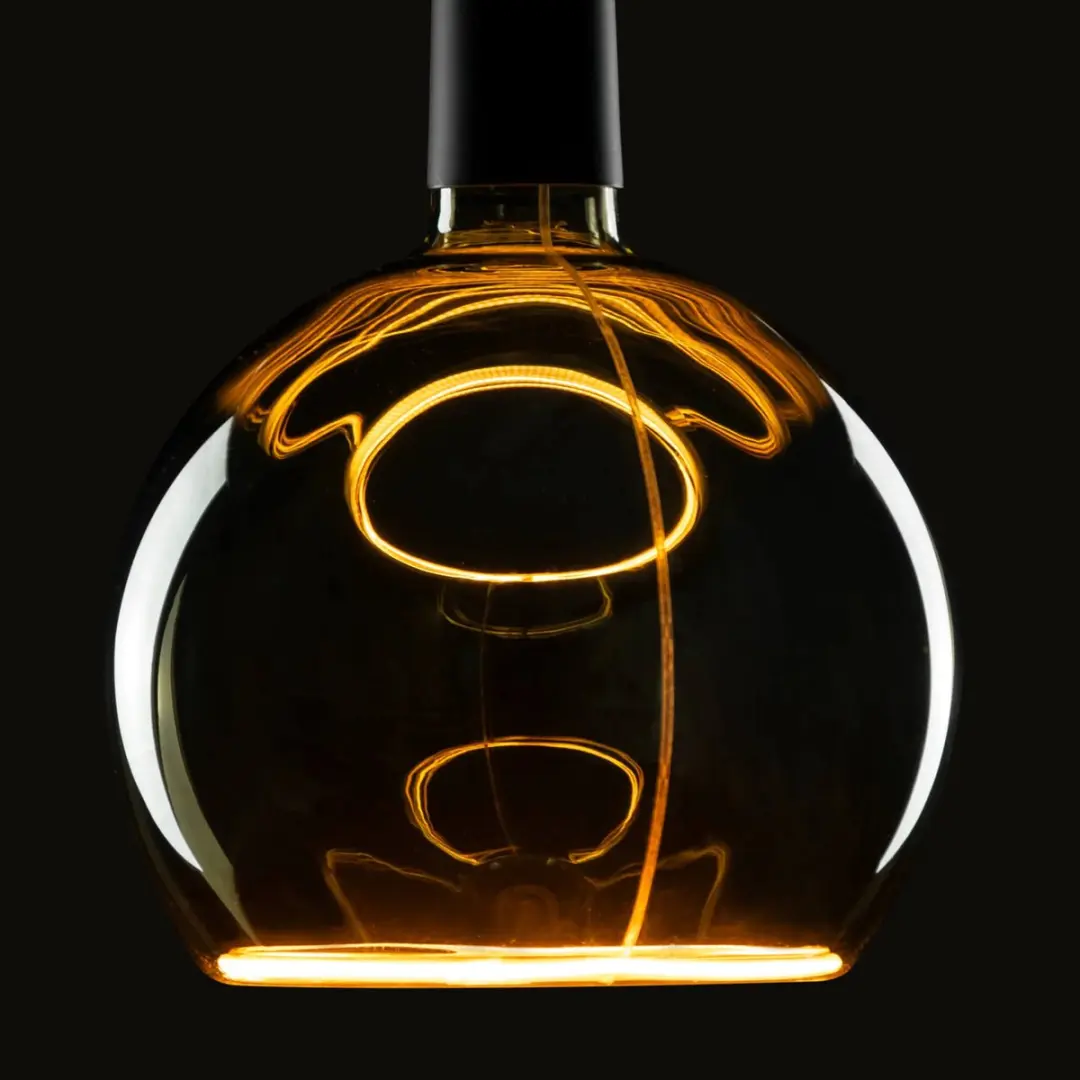 Segula LED Floating Globe 200 - 6W E27 - Rookglas - afbeelding 5 van 6