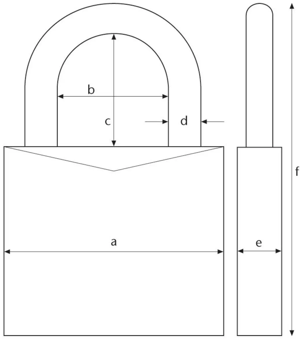 ABUS 147TSA/30 Hangslot - TSA-goedgekeurd - afbeelding 5 van 5