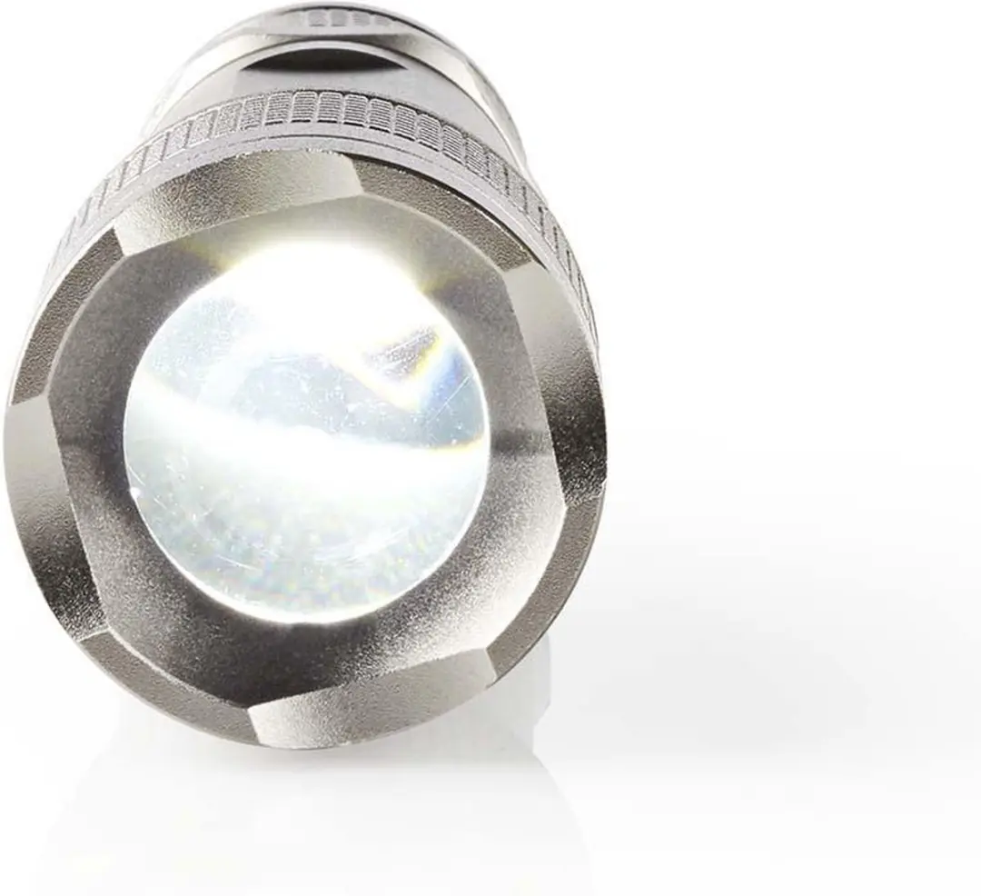 Nedis LED-Zaklamp LTRH5WGY - 330 Lumen - 200m Bereik - Grijs - afbeelding 2 van 6