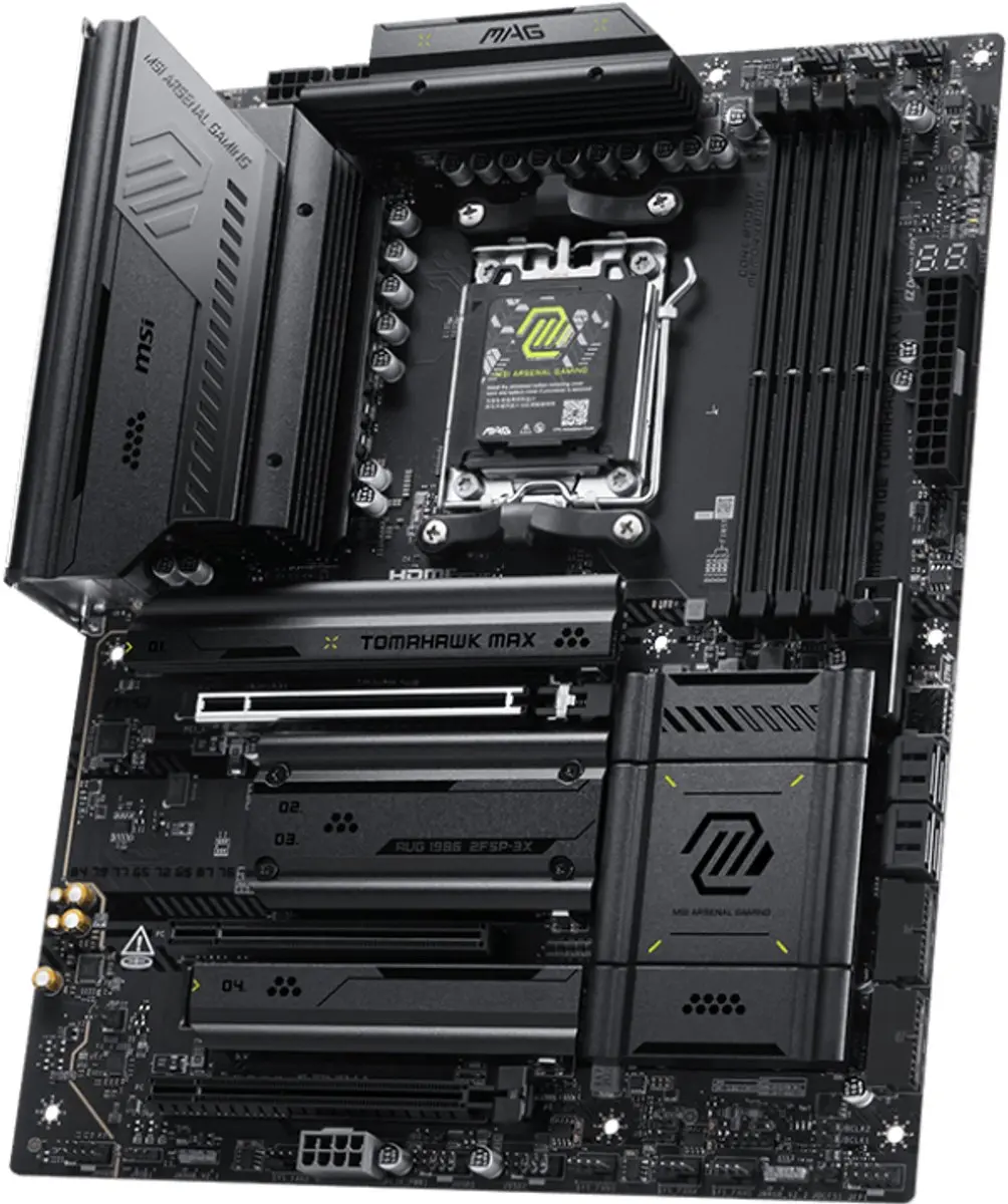 MSI MAG X870E TOMAHAWK MAX WIFI Moederbord - AM5 X870E - afbeelding 4 van 5