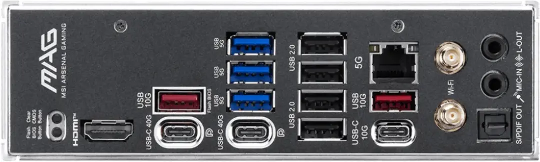 MSI MAG X870E TOMAHAWK MAX WIFI Moederbord - AM5 X870E - afbeelding 3 van 5