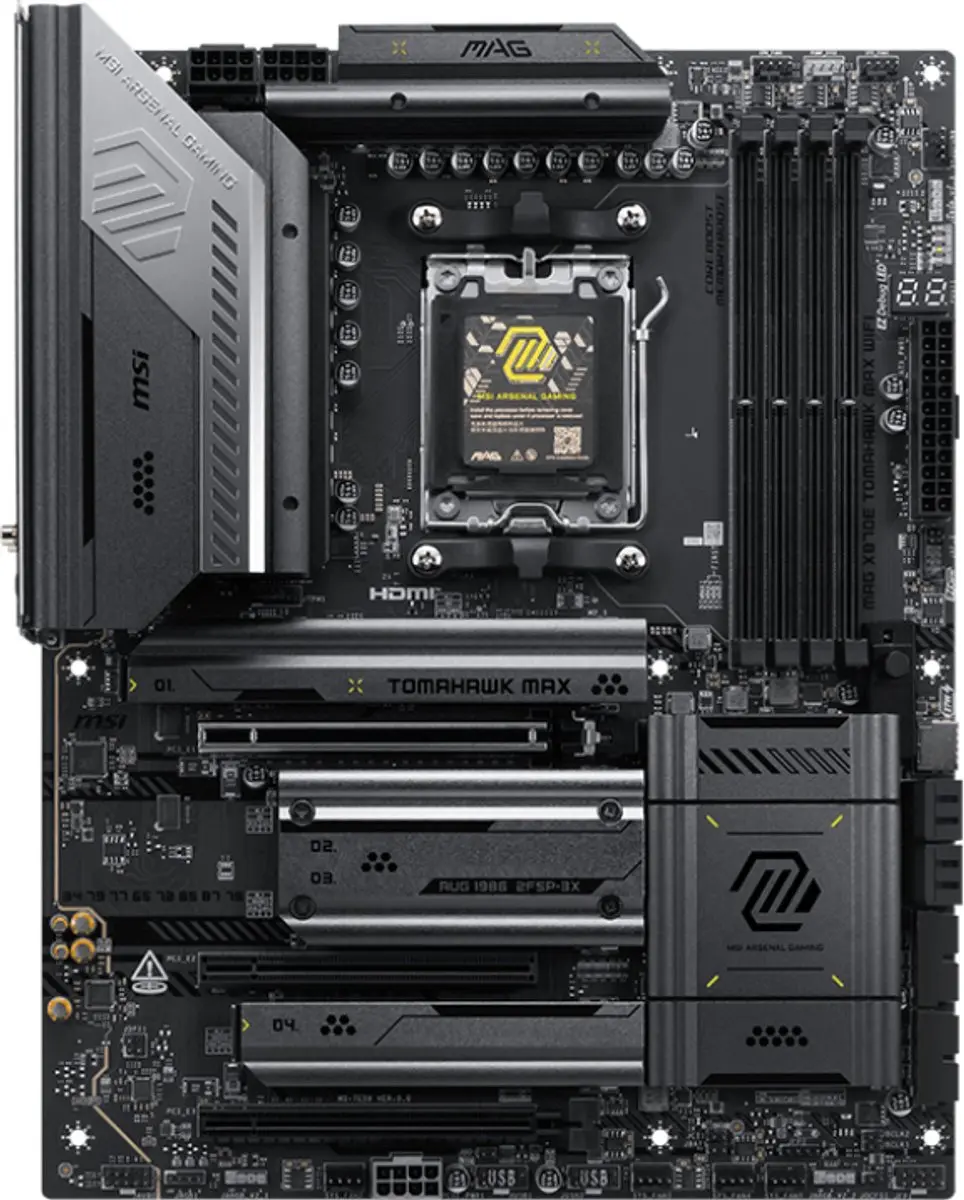 MSI MAG X870E TOMAHAWK MAX WIFI Moederbord - AM5 X870E - afbeelding 5 van 5