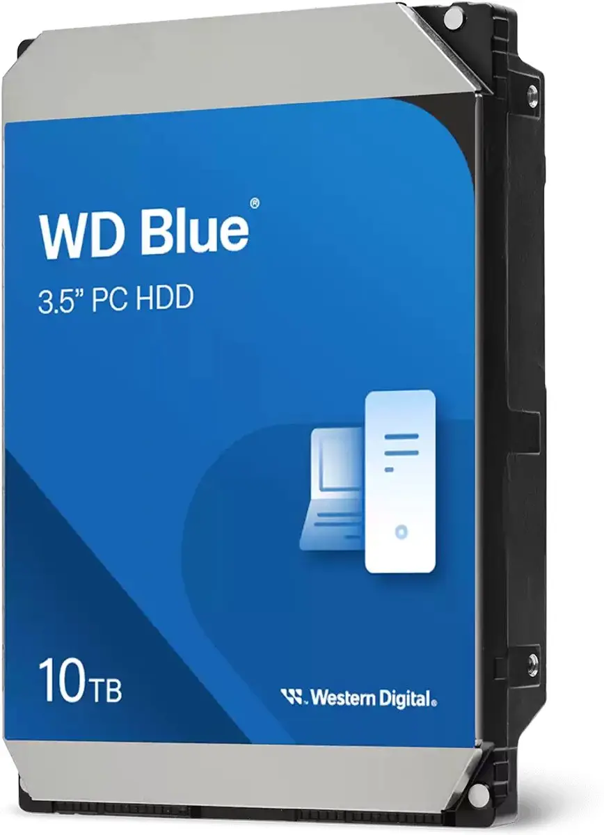 Western Digital Blue WD100EAGZ Harde Schijf 10TB 7200 RPM