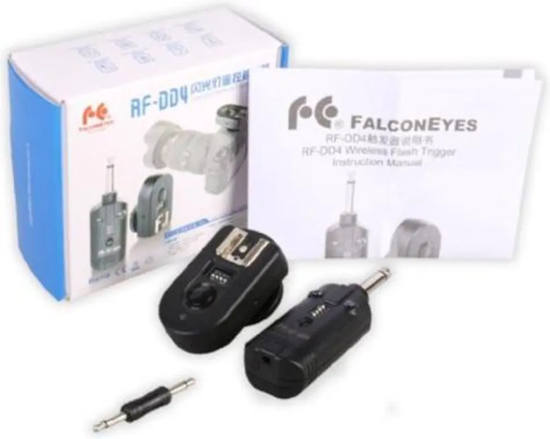 Falcon Eyes RF-DD2.4 Radio Trigger Set - Zwart - afbeelding 3 van 6