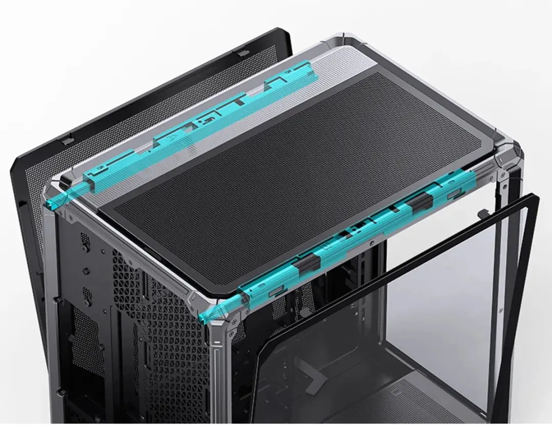 Jonsbo X400 GRAY Tower - Zwart