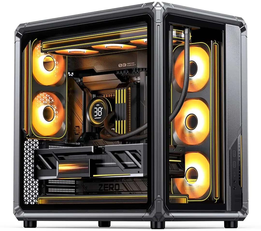 Jonsbo X400 GRAY Tower - Zwart
