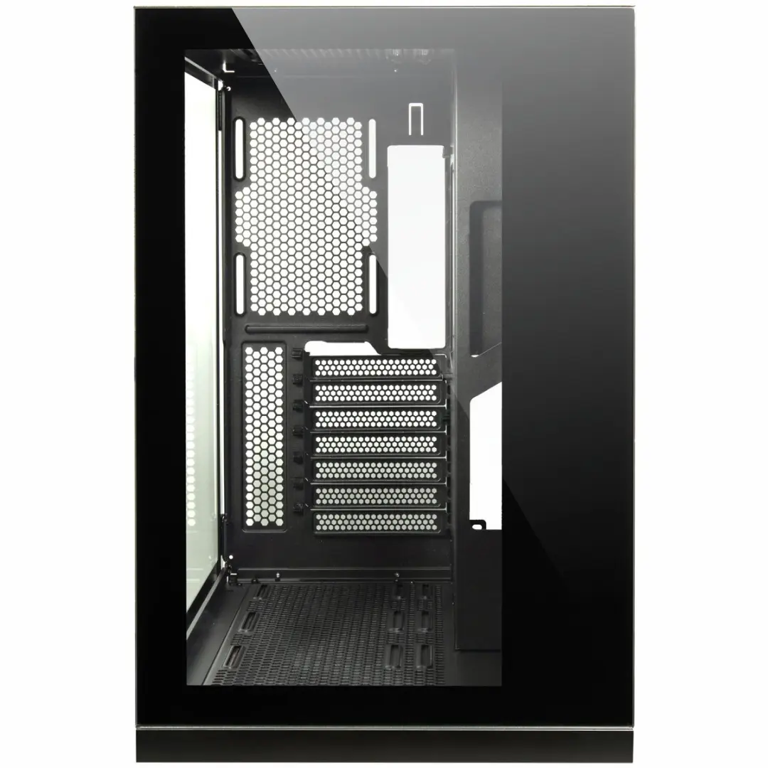 Inter-Tech C-703 Vision Midi Tower - 3x 2.5" 2x 3.5" - Zwart