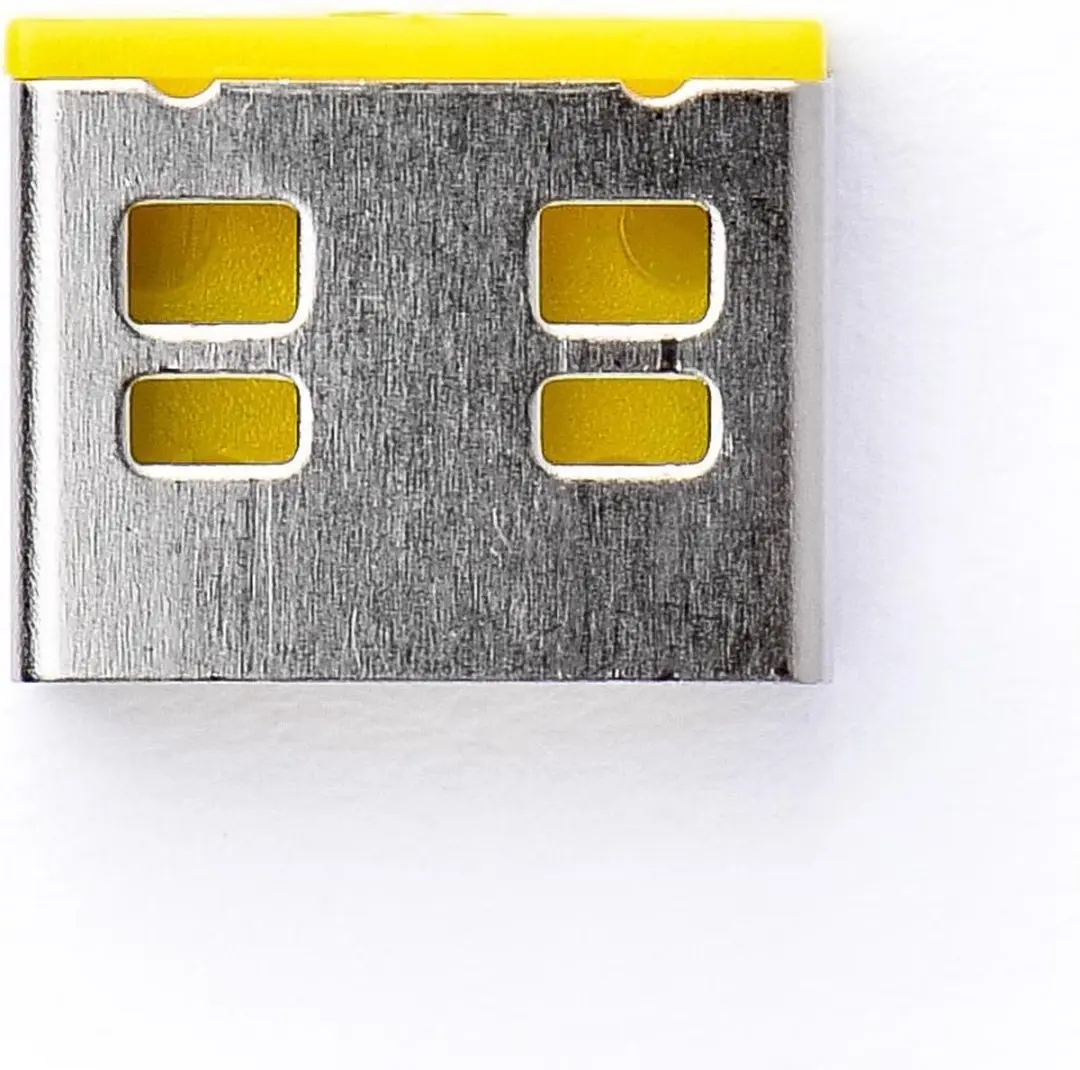 SmartKeeper USB-A Port Lock Essential - 6x Geel + Sleutel 1x