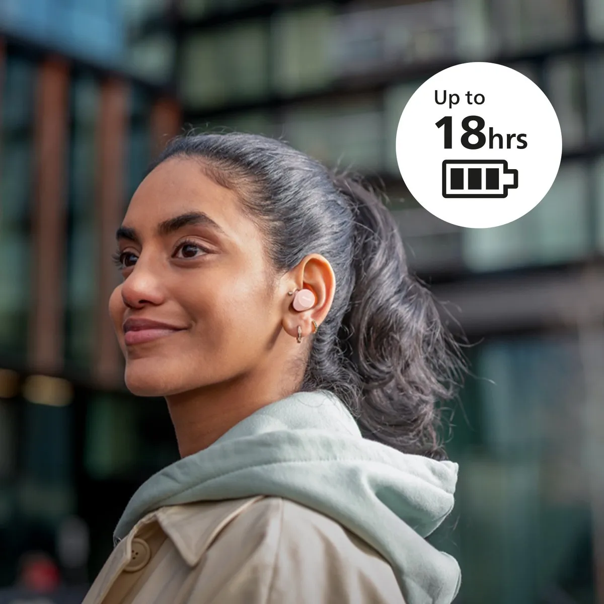 Philips TAT1209PK True Wireless In-Ear Oordopjes - Roze