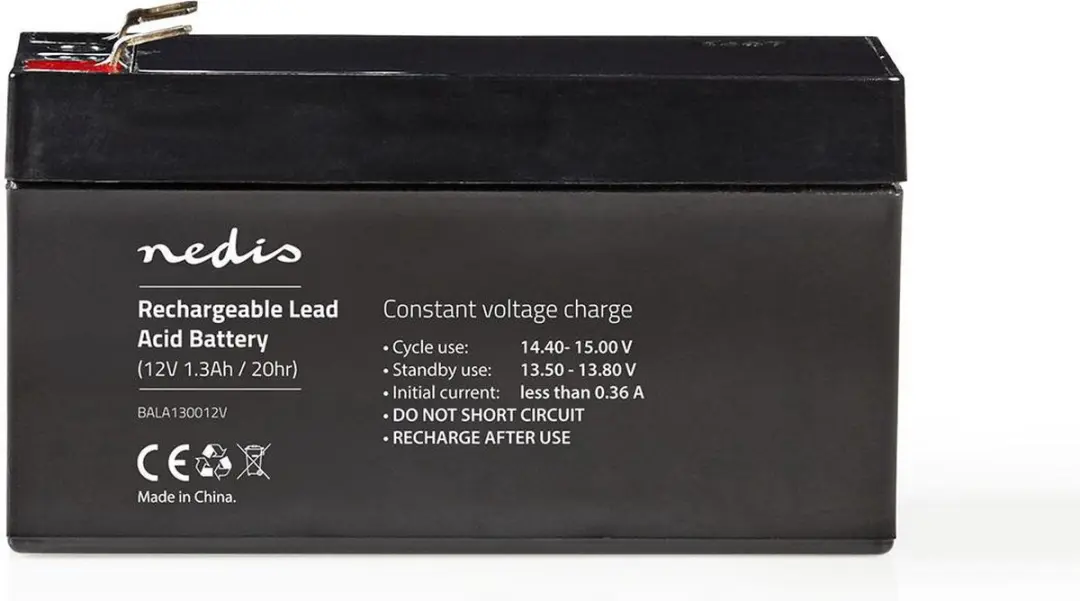 Nedis Oplaadbare Loodaccu BALA130012V 12V