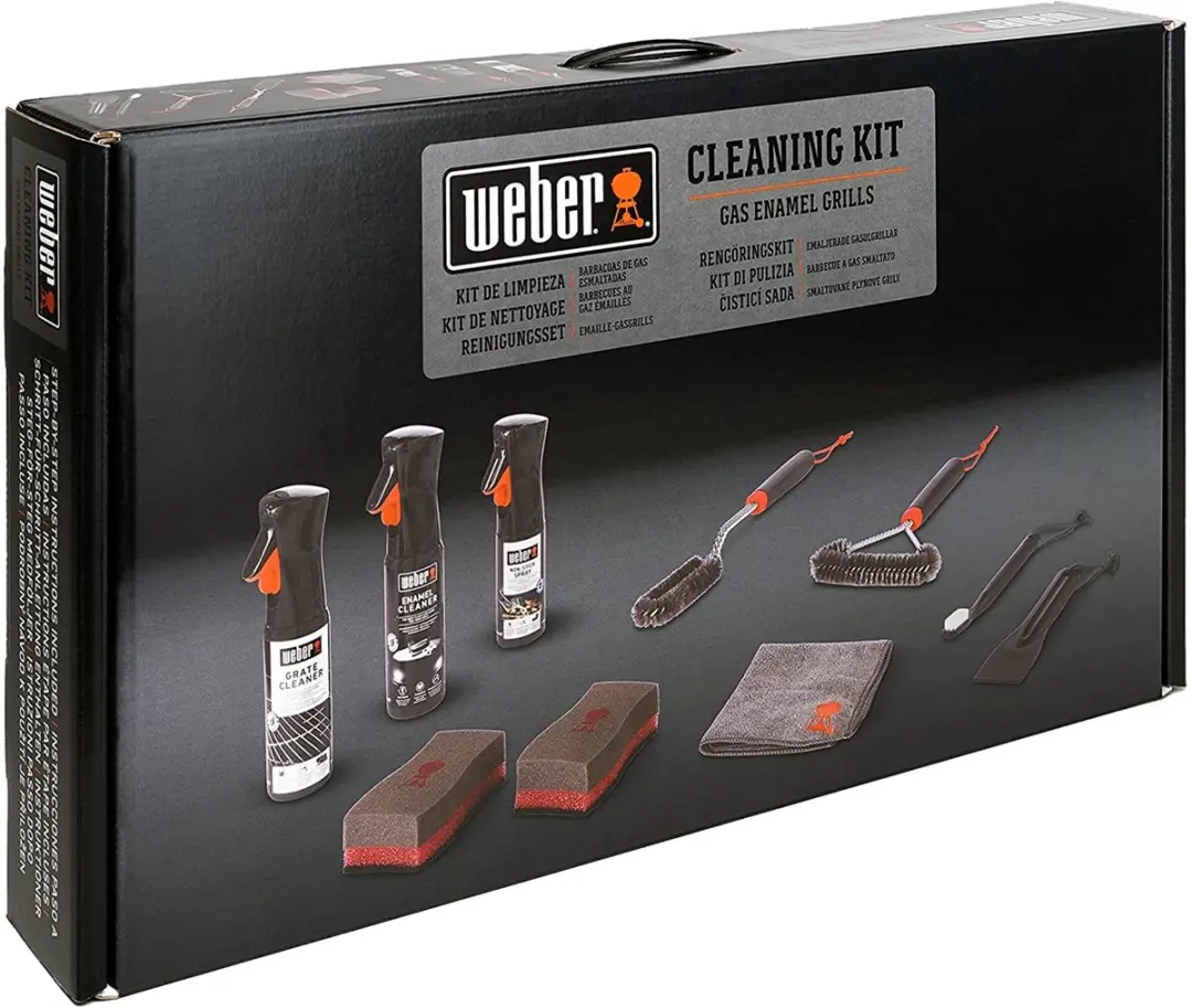 Weber Reinigingsset Gasbarbecue RVS - 8 Stuks - afbeelding 5 van 5