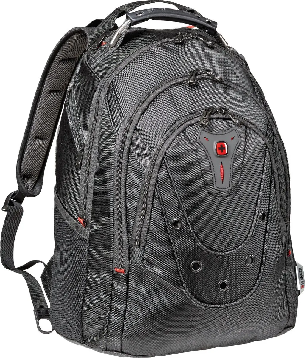 Wenger ibex slim notebook rugzak 16 black
