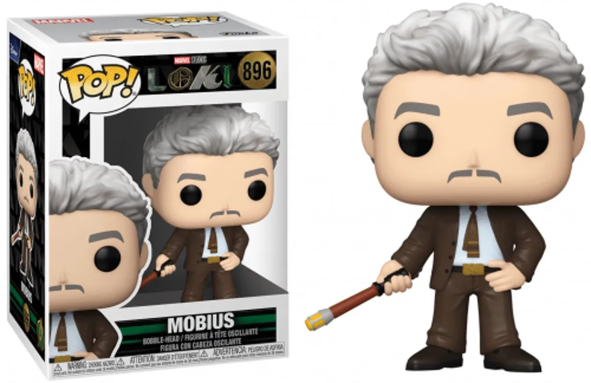 Marvel Funko POP! Loki Mobius Verzamelfiguur - 9 cm - Multicolor