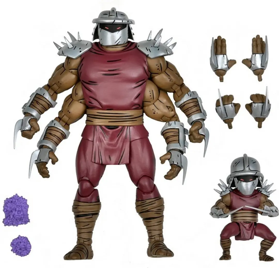Neca TMNT Mirage Comics Shredder Clone & Mini Shredder 7 inch