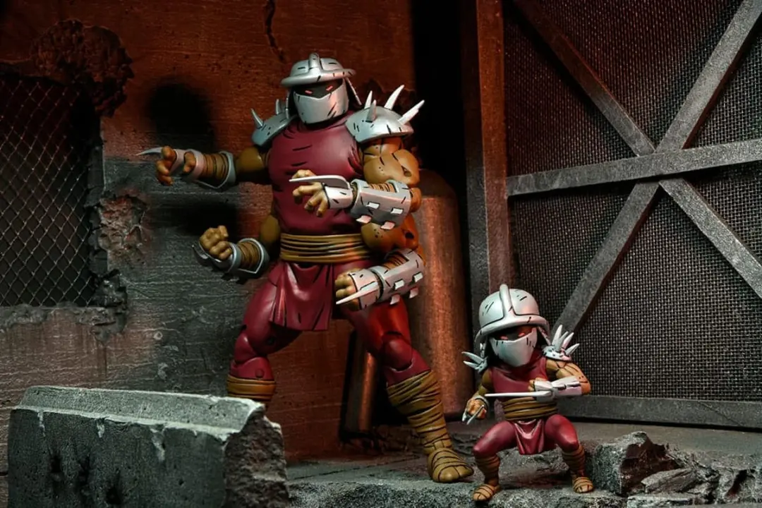 Neca TMNT Mirage Comics Shredder Clone & Mini Shredder 7 inch - Multi