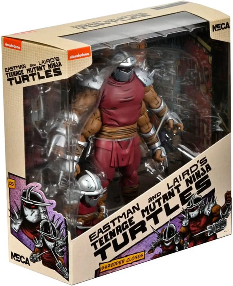 Neca TMNT Mirage Comics Shredder Clone & Mini Shredder 7 inch - Multi