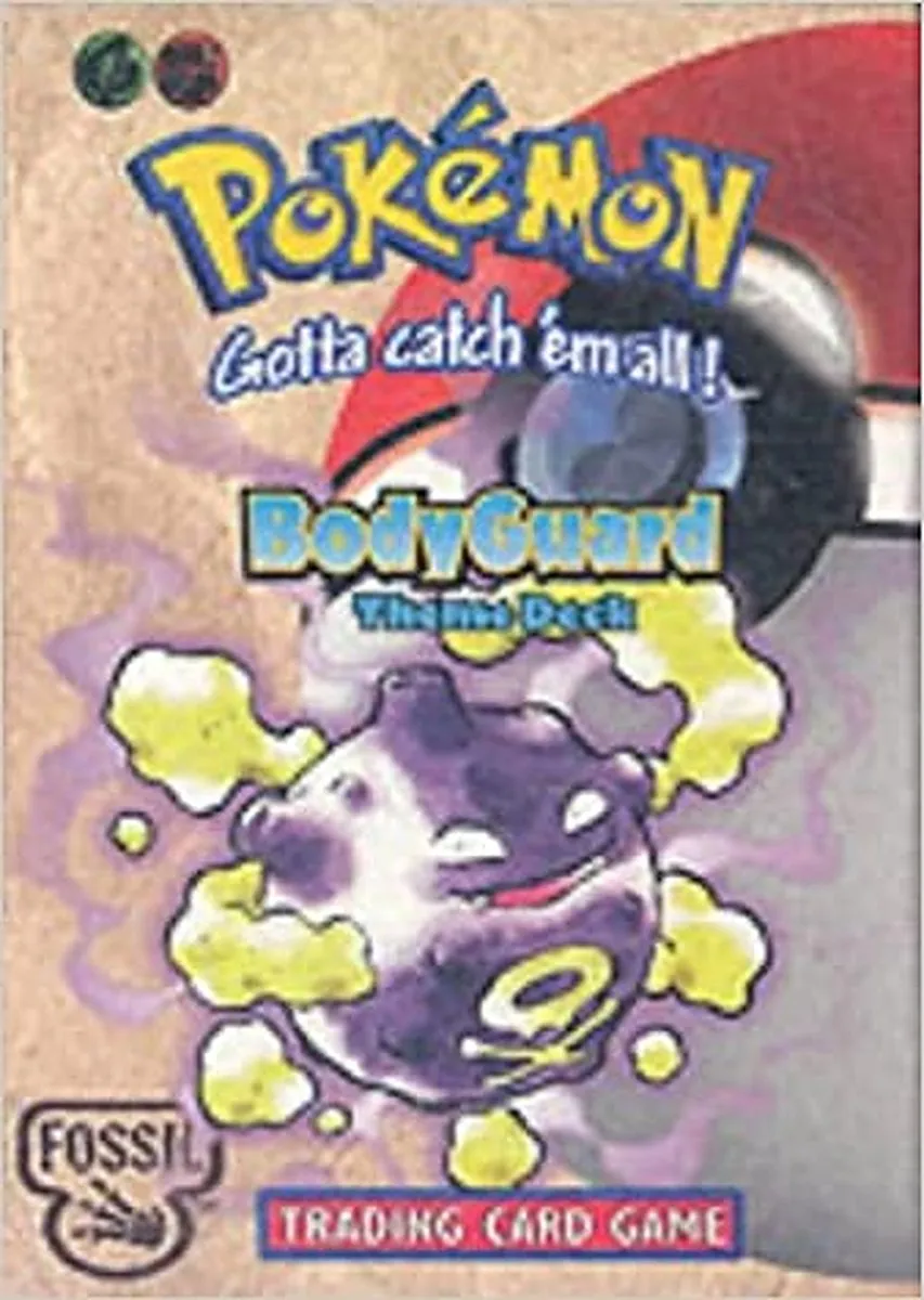 Pokémon Fossil Body Guard Theme Deck