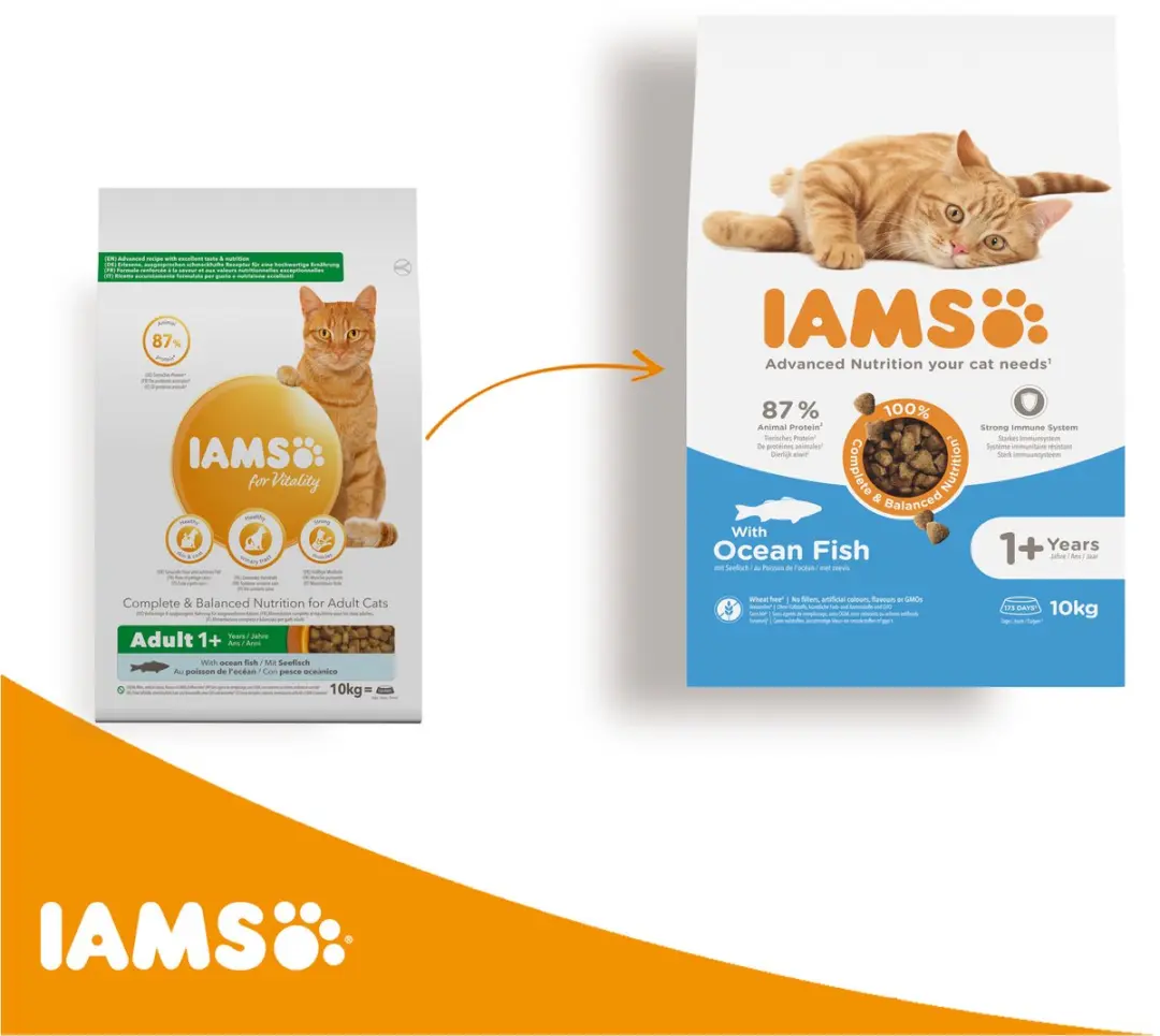 Iams Cat Adult Vis Kattenvoer 10kg