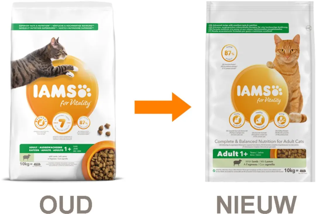 Iams Cat Adult Lam 10kg