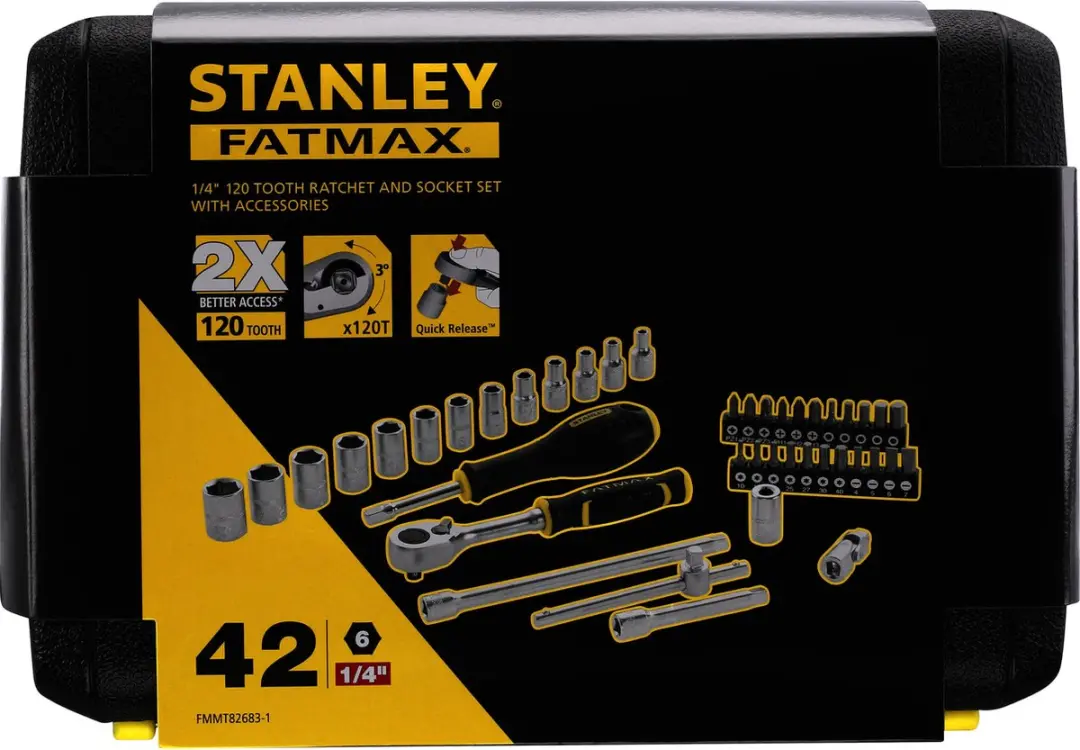Stanley FATMAX Dopsleutelset 1/4"