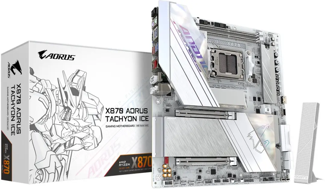 Gigabyte X870 Aorus Tachyon Ice AM5 Moederbord