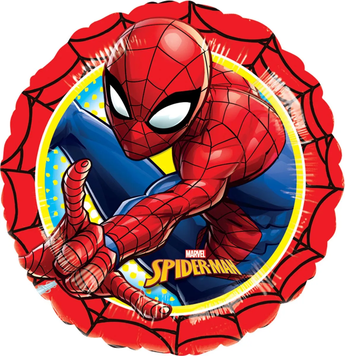 Marvel Folieballon Ultimate Spider-man 43 Cm Rood/blauw