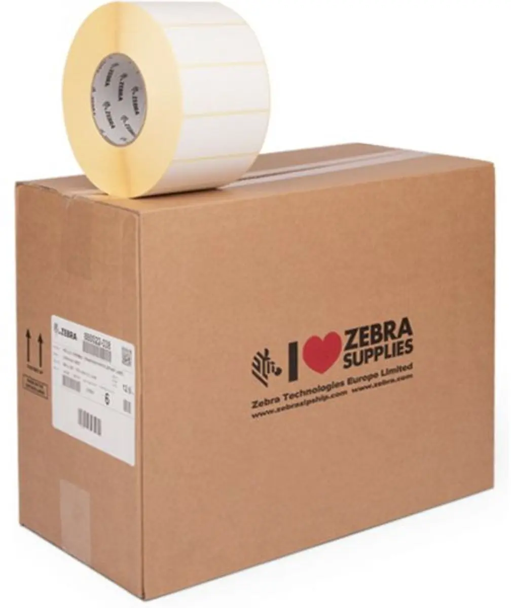Zebra Z-Perform 1000T 880022-038 Printeretiketten - 21.804 Stuks Wit - afbeelding 4 van 4