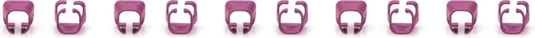 Digitus A-CC-MG Kleurcoderingsclip - Magenta - 100 Stuks - afbeelding 4 van 5