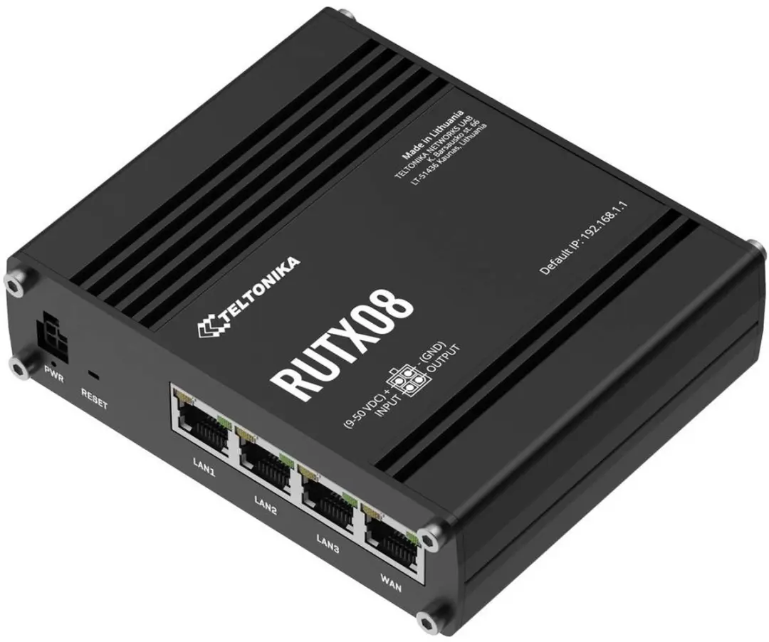 Teltonika RUTX08 LAN-router - Zilver