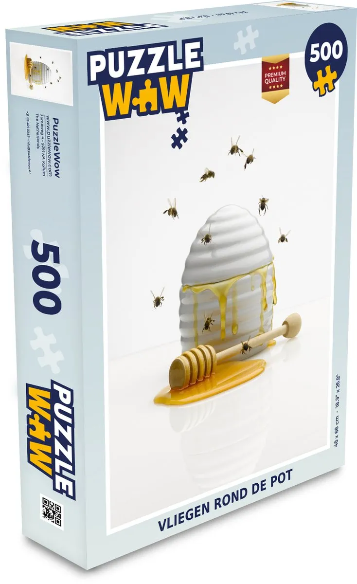 PuzzleWow Legpuzzel 500 Stuks Multicolor - MPN 6017013265238