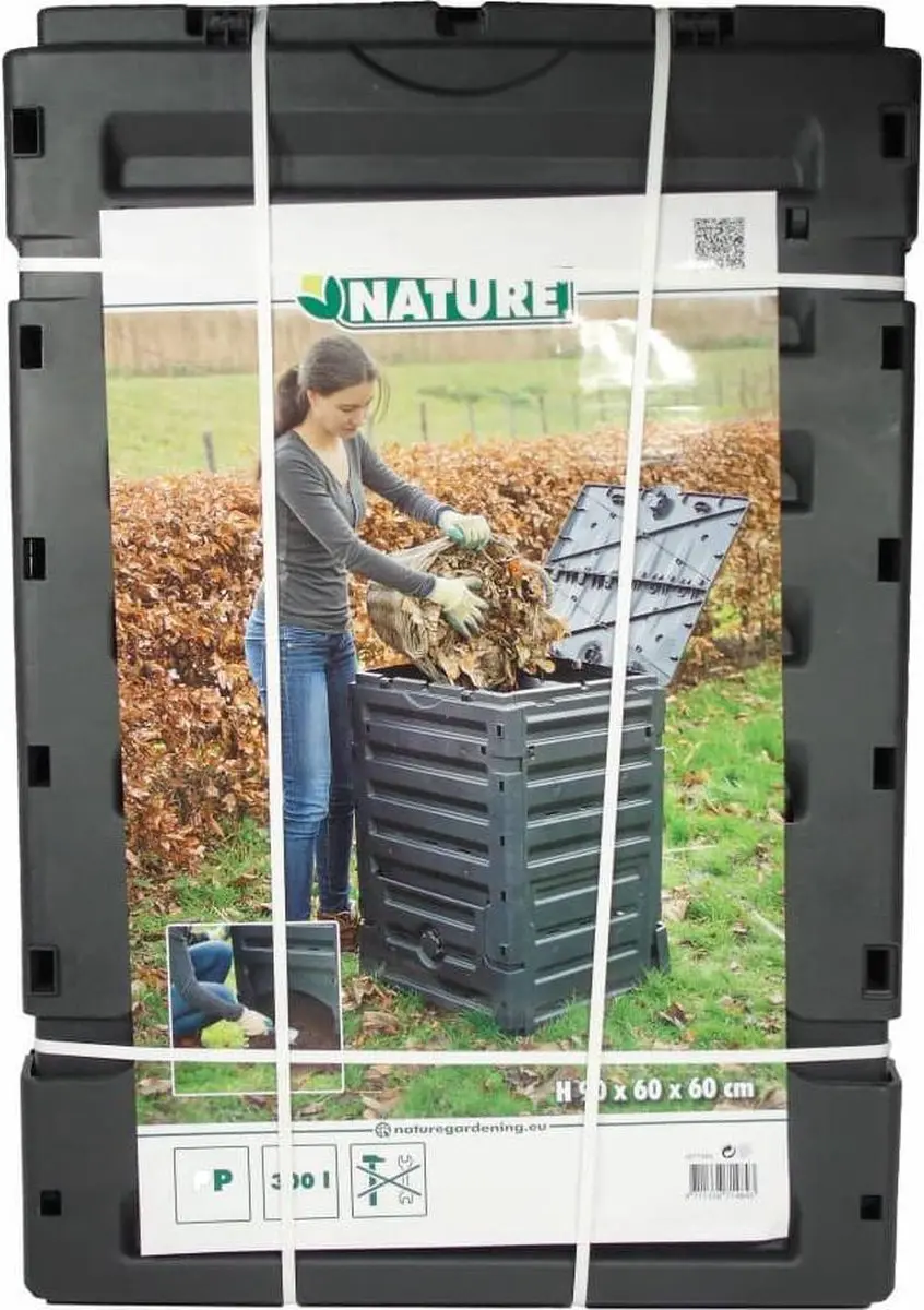 Nature Compostsilo 300L - Zwart - afbeelding 6 van 6