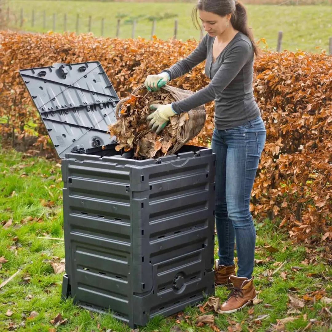 Nature Compostsilo 300L - Zwart - afbeelding 2 van 6