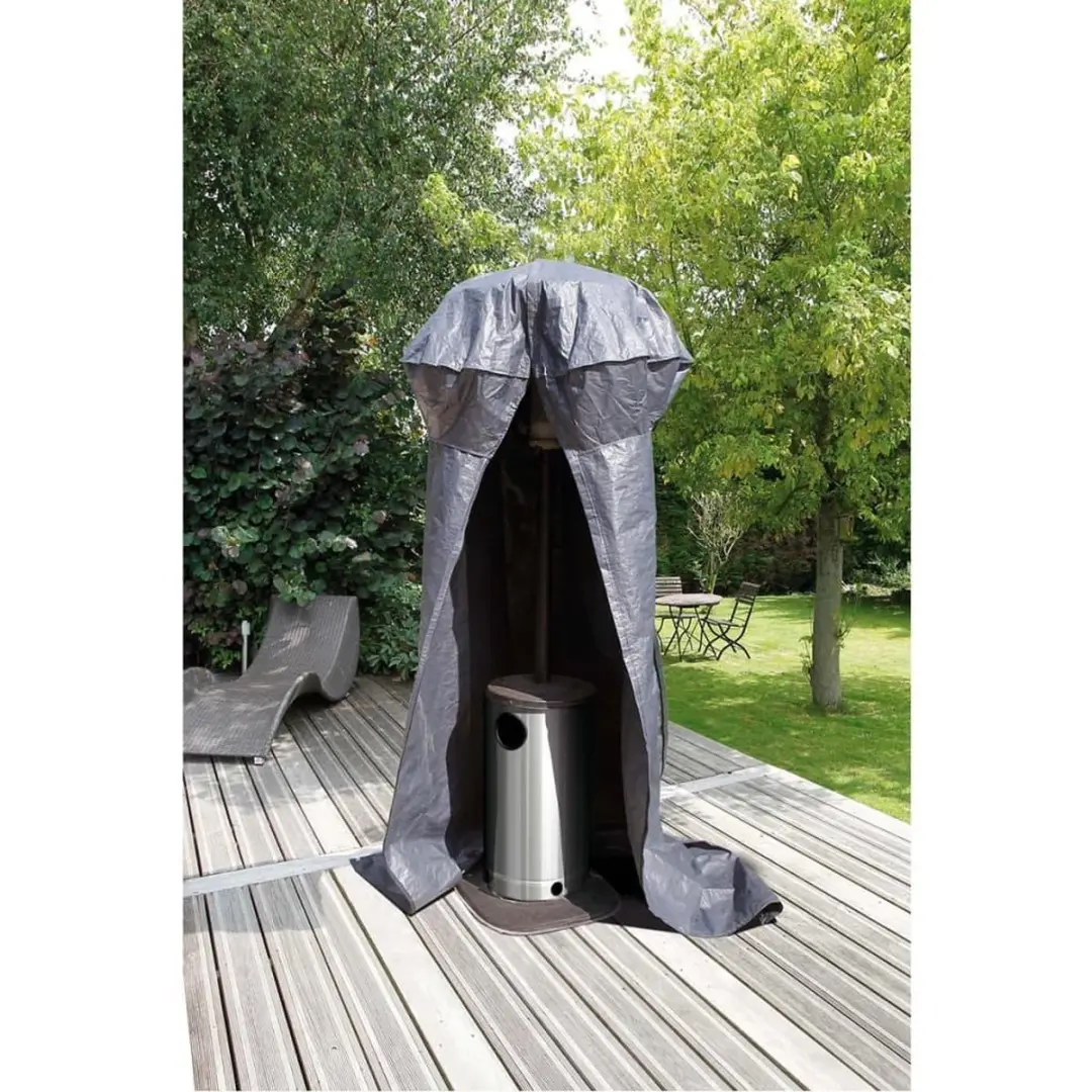 Nature Tuinmeubelhoes Terrasverwarmer Grijs 250xØ62cm - afbeelding 3 van 5