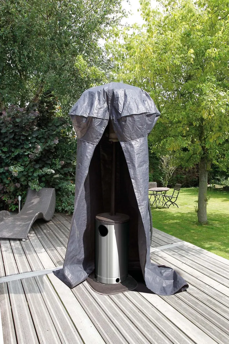 Nature Tuinmeubelhoes Terrasverwarmer Grijs 250xØ62cm - afbeelding 4 van 5